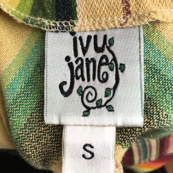 NEW IVY JANE Southwestern Blanket Striped Skirt - Picture 6 of 7